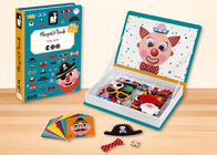 Titres magnétiques Blocs de jeu magnétique Ensemble de jouets éducatifs en mousse EVA avec boîte cadeau pour enfants