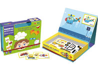 Titres magnétiques Blocs de jeu magnétique Ensemble de jouets éducatifs en mousse EVA avec boîte cadeau pour enfants