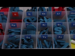 Alphabets et chiffres magnétiques, parfaits pour la maternelle