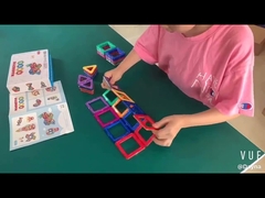 Blocs de construction de carreaux, ensemble d'activités magnétiques, jouets éducatifs de construction de rêves pour enfants d'âge préscolaire