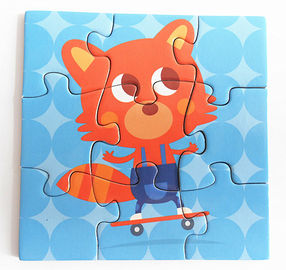 Ensemble d'activité magnétique personnalisé pour les enfants réfrigérateur Puzzle de papier magnétique Puzzle de puzzle éducatif