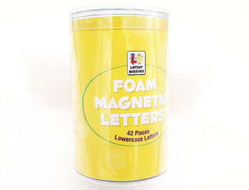 Lettres et chiffres magnétiques en plastique personnalisés aux couleurs variées à des fins éducatives