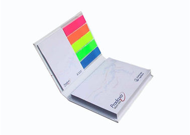 Poussez ses notes en couverture dure avec des notes auto-adhésives personnalisées et des bandes colorées