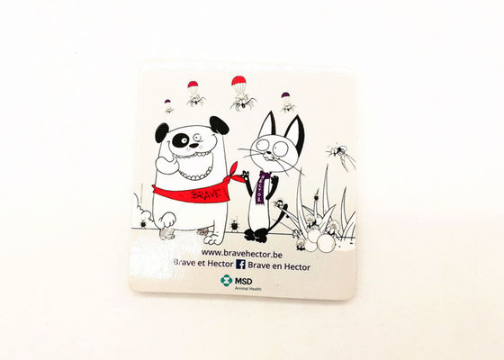 Magnet de réfrigérateur en papier personnalisable avec mousse EVA et aimant en caoutchouc Eco-friendly article réutilisable pour la décoration du réfrigérateur