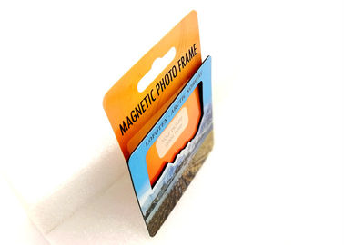Conception personnalisée cadre photo magnétique flexible pour réfrigérateur 4 couleurs d'impression personnalisé magnétique réfrigérateur