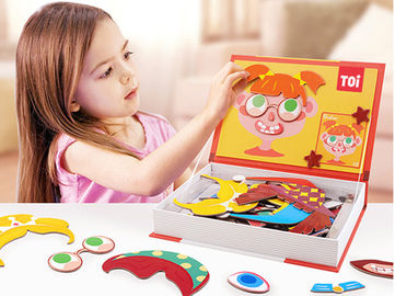 Set d'activité magnétique de réfrigérateur pour enfants sur mesure avec boîte cadeau pour l'apprentissage préscolaire