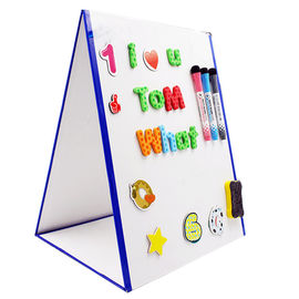 ROHS Tableau magnétique à effacer à sec Tableau magnétique portable Corbeille magnétique pliable pour enfants