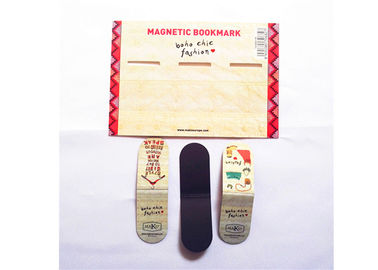 Marque-pages magnétiques personnalisées Clips magnétiques personnalisés pour réfrigérateur pour stationnaire scolaire et de bureau