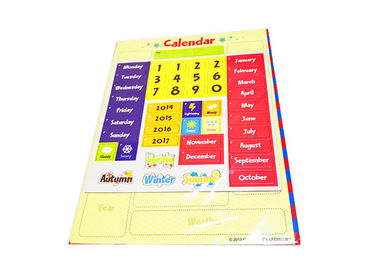Calendrier d'effacement à sec magnétique pour réfrigérateur 11' x 8'