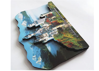 Imprimante photo personnalisée 3D MDF Magnet de réfrigérateur en bois personnalisé