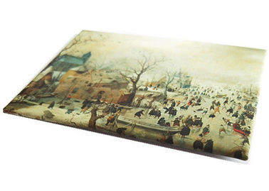 Artwork sur mesure 54x78mm Impression d'image Souvenir Magnet de réfrigérateur en fer blanc pour la décoration et la promotion