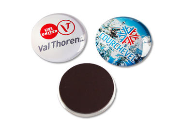 35 mm aimant de réfrigérateur personnalisé Dôme de verre cristallin Touriste Souvenir Frigideur aimants