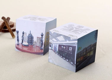 Impression de blocs-notes personnalisés sur 4 côtés avec palette en bois, papier sans bois 80 g/m², délai d'exécution rapide et OEM/ODM disponibles
