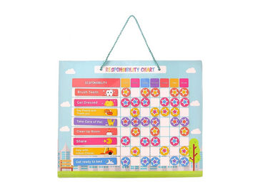 Directement de l'usine personnalisé 16 "x 12" Magnétique Tableau de récompense Essuyez le tableau blanc Suggestions d'activités et support magnétique