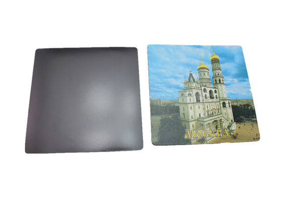 Aimant de réfrigérateur en papier couleur CMJN personnalisé avec carton mousse EVA et aimant flexible pour cadeaux et décoration de réfrigérateur
