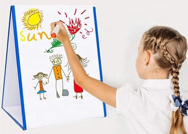 ROHS Tableau magnétique à effacer à sec Tableau magnétique portable Corbeille magnétique pliable pour enfants