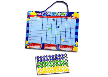 Directement de l'usine personnalisé 16 "x 12" Magnétique Tableau de récompense Essuyez le tableau blanc Suggestions d'activités et support magnétique