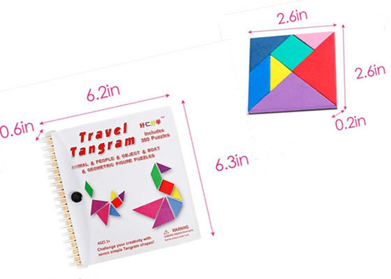 Jeu de voyage magnétique amusant et éducatif, puzzle de formes et blocs magnétiques pour tout-petits