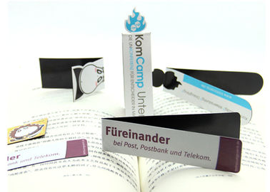 Marque-pages magnétiques personnalisées Clips magnétiques personnalisés pour réfrigérateur pour stationnaire scolaire et de bureau