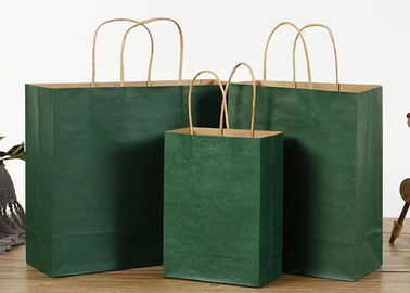 Sac en papier pliable recouvert sur mesure pour cadeau de luxe Sac de magasinage en papier avec poignée à corde
