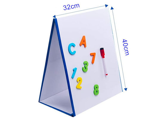 ROHS Tableau magnétique à effacer à sec Tableau magnétique portable Corbeille magnétique pliable pour enfants