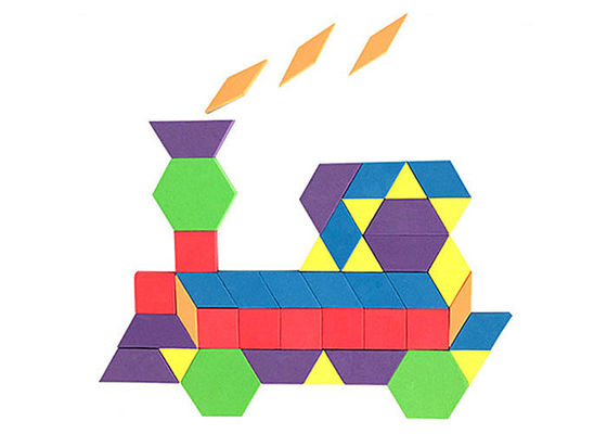 Ensemble d'activités magnétiques colorées en mousse EVA, puzzles de formes magnétiques pour tout-petits, jouet éducatif pour améliorer la pensée logique et la créativité