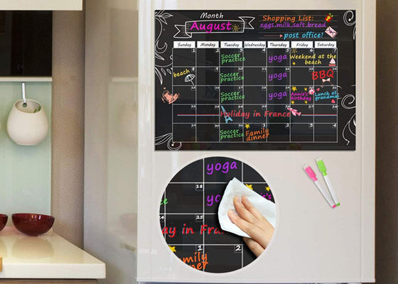Calendrier de réfrigérateur magnétique pratique Calendrier de cuisine