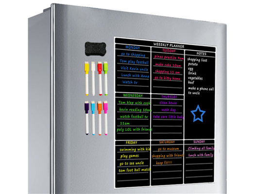 Calendrier de réfrigérateur magnétique pratique Calendrier de cuisine