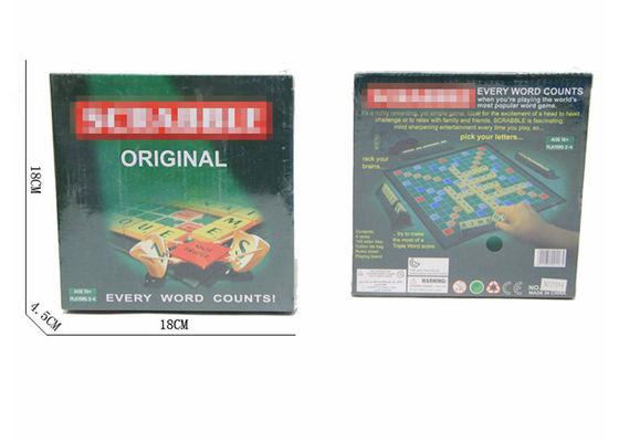 Jeu d'échecs ODM avec lettres de Scrabble, plateau de jeu, jouet, blocs magnétiques pour tout-petits
