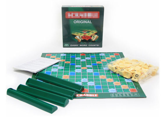 Jeu d'échecs ODM avec lettres de Scrabble, plateau de jeu, jouet, blocs magnétiques pour tout-petits