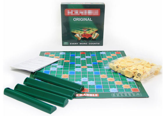Jeu d'échecs ODM avec lettres de Scrabble, plateau de jeu, jouet, blocs magnétiques pour tout-petits