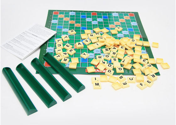 Jeu d'échecs ODM avec lettres de Scrabble, plateau de jeu, jouet, blocs magnétiques pour tout-petits