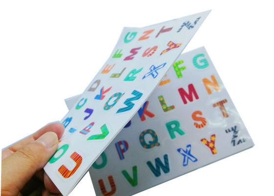 Alphabets de bande et autocollants réutilisables de nombres pour des enfants éducatifs, des lettres des enfants statiques et des nombres AUCUNE colle