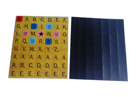 ASTM F963 Mot de Magnet de réfrigérateur Jeu de mots Crabble Réfrigérateur portable Mots aimantés