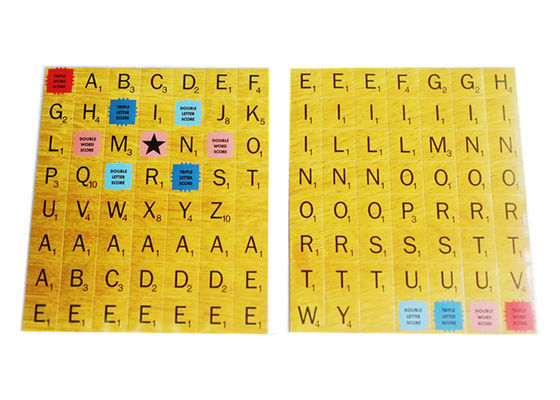 ASTM F963 Mot de Magnet de réfrigérateur Jeu de mots Crabble Réfrigérateur portable Mots aimantés