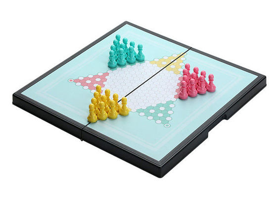 Ensemble d'activité magnétique pliable Portable Jeu de société d'échecs de voyage durable léger éducatif réutilisable Logo personnalisé Pièces magnétiques