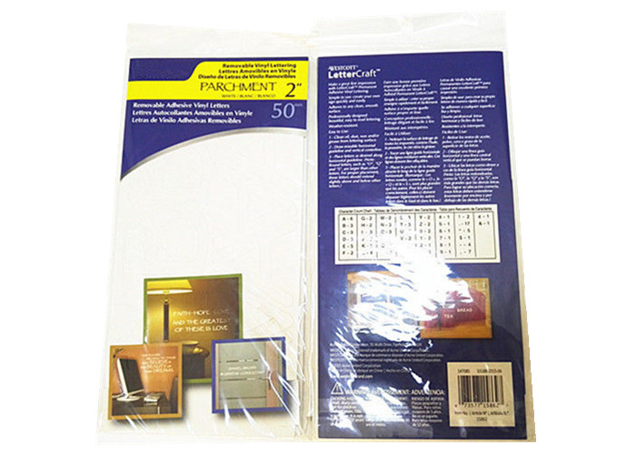 Autocollants papier personnalisés adhésifs amovibles lettres en vinyle autocollants de lettres en vinyle personnalisés autocollants pour panneaux