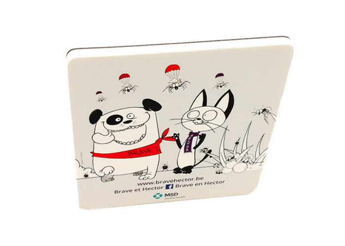 Aimant de réfrigérateur en papier couleur CMJN personnalisé avec carton mousse EVA et aimant flexible pour cadeaux et décoration de réfrigérateur